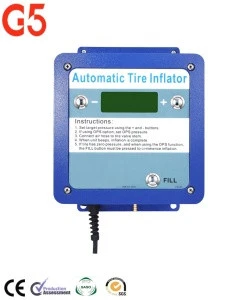 Zhuhai Electronic Petrol Station Wall Mounted G5 Tyre Inflator Automatic Vehicle Tyers Pressure Gauges Tyreshop Auto Start Tyres