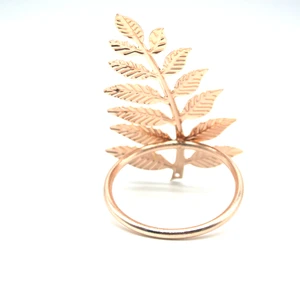 zinc alloy factory making little tree napkin rings for wedding hotel decoration