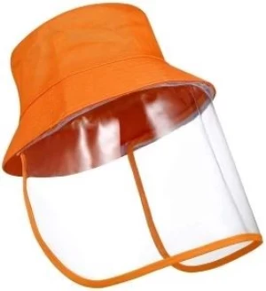 Anti Saliva Fog UV Hat for Kids, with Protective Face Shield Cover Bucket Hat, Windproof Dustproof Sandproof Outdoor Fisherman Cap, Upf 50+ Sun Hat for Traving