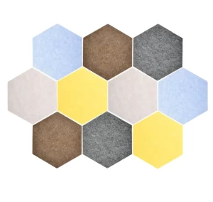 3-25mmHayhoe High Density Colorful Sound Absorption PET Felt Acoustic Panels Polyester Fiber Acoustic Panels