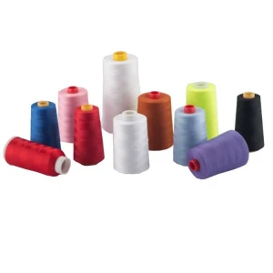 High Strength Factory Direct Selling Colorful Core Spun Polyester Sewing Thread with Knotless