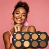 Oalen Cream Contour Palette Full Coverage Concealer Sculpt Highlight Blendable Bronzer Long Lasting Formula Cover Dark