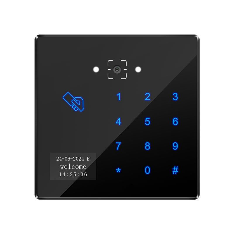 Buy 86size All-in-one Qr Code Access Control Rfid Touch Keypad Tcp ...