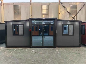 Container house (foldable and expandable)
