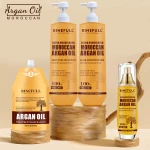 sulfate free repair damaged hair Nourishing Moroccan Argan Oil Moisture Shampoo conditioner