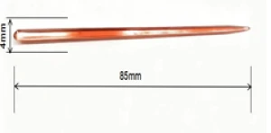 Disposable Transparent Plastic Cocktail Pick for Party Food & Cocktail Garnishes