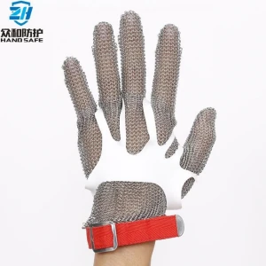 Ring Mesh Stainless Steel Metal Mesh Gloves For Butcher