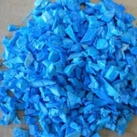 HDPE blue drum Scrap Flakes/Regrinding