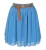 Import Women Mini Skirt Girl Chiffon Short Dress Pleated Retro Elastic Waist 25 Colors from India
