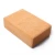 Import Fitness block 3*6*9 inch factory price wholesale custom natural cork yoga block from China