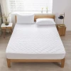 Manufacturer Quilted Waterproof Fitted Sheet Ultrasonic Hotel Breathable Bed Cover Full Wrap Export