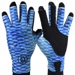 Custom Men Women Sun Protection Fishing Gloves