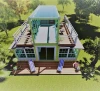 2 story Custom size chinese expandable portable prefab expandable container house