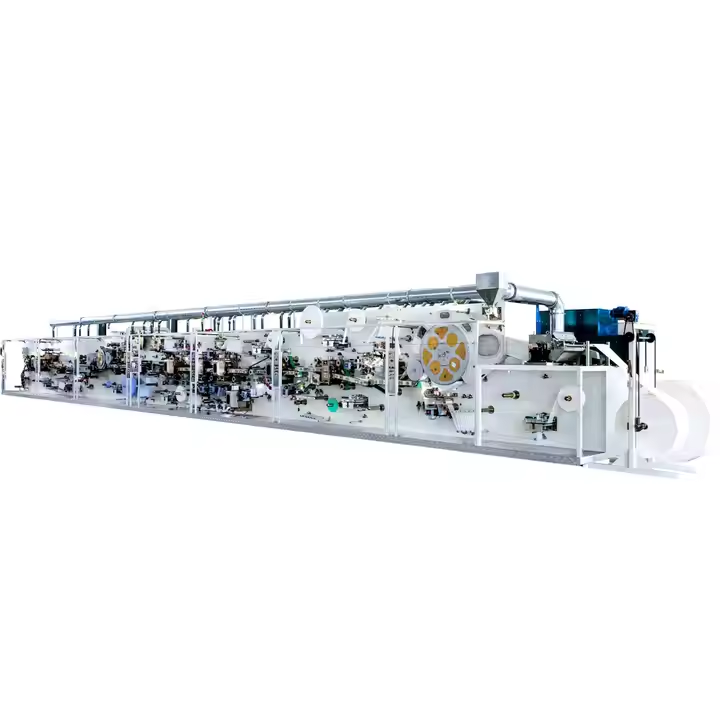 Buy Full Servo Menstrual Pants Production Line Disposal Menstrual Pad ...