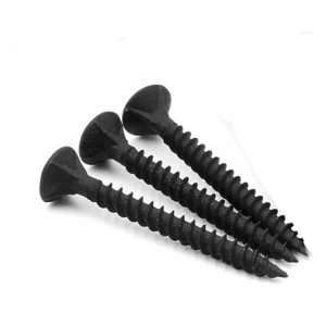 Cement Board Screws CSK Head Phil Black Whit Drywall Screws Manufacturer with Nibs