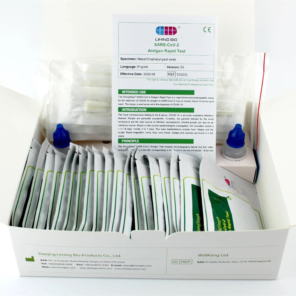 Buy Sars-cov-2 Antigen Rapid Test For Saliva from Nanjing Liming Bio ...