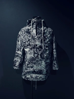 Custom Jacquard Anorak Jacket OEM | Woven Fabric Streetwear | Low MOQ 30 pcs
