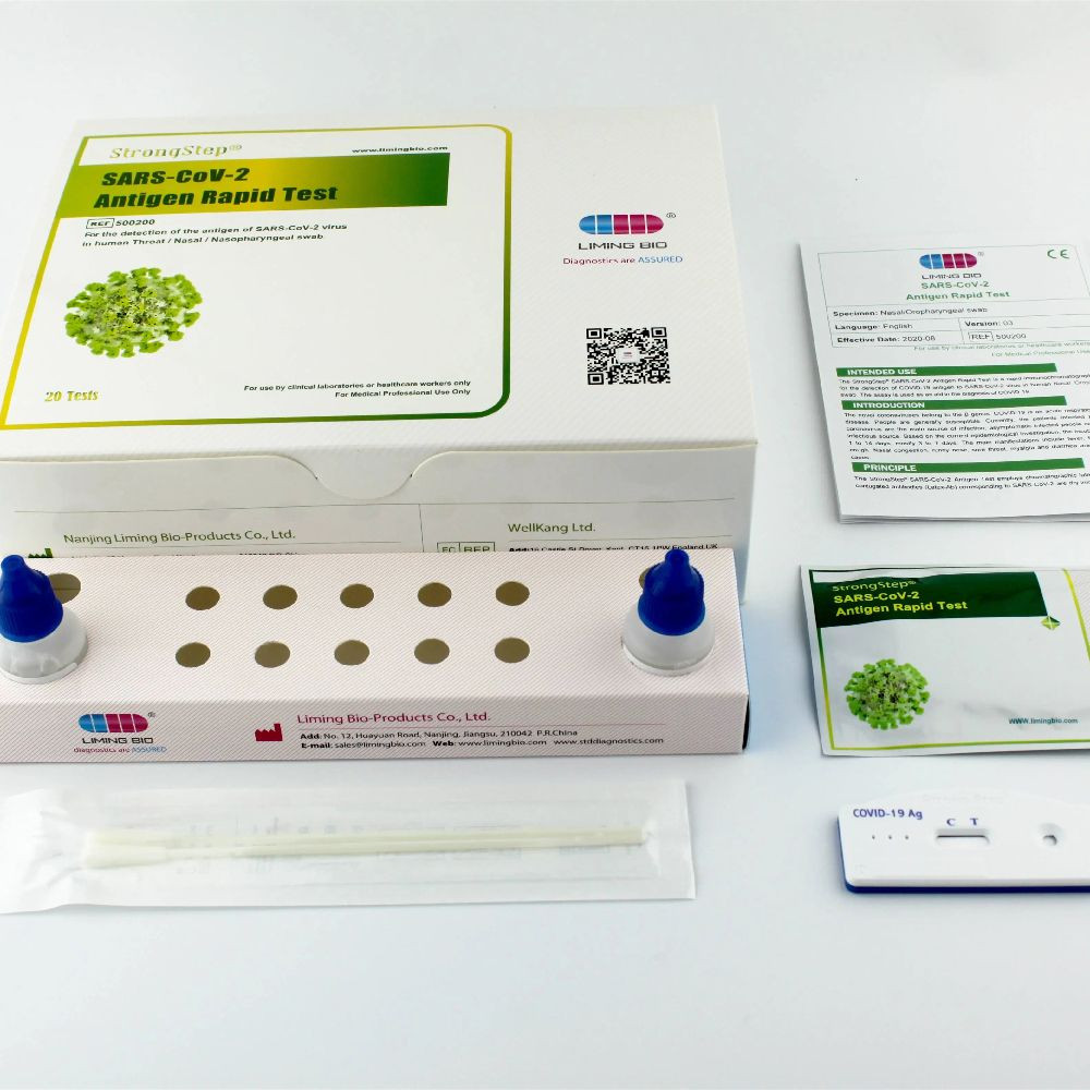 Buy Sars-cov-2 Antigen Rapid Test For Saliva from Nanjing Liming Bio ...