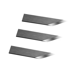 60X12X2mm L/R Tungsten Carbide Cutter Groover Drag Blade for Cutting Paper