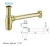 Import Brass Siphon Bathroom Basin Bottle Trap Basin Waste from China