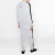 Import Men’s Custom White Velour Plain Hoodie Tracksuit with Side Stripes from Pakistan