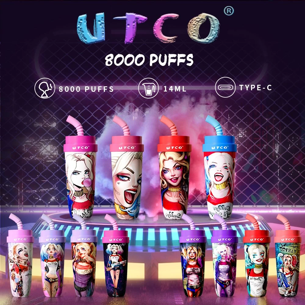 Buy Utco Joker Girl 8000 Puffs Tornado Airflow Control Disposable