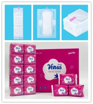 YourSun Disposable Female Sanitary Napkins Net Surface Menstrual Women OEM Designed Wholesales Hygiene Supplier