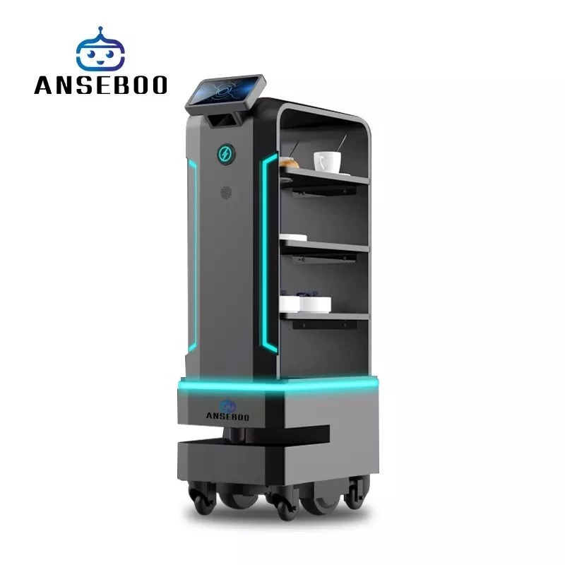 Buy Food Serving Restaurant Hotel Intelligent Waiter Robot Delivery ...