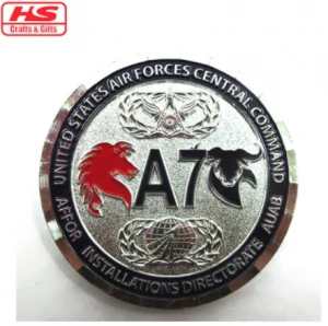 Promotional Custom Soft Enamel military challenge coin