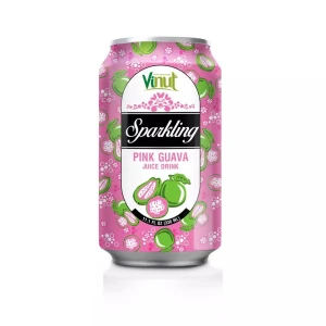 11.1 Fl Oz VINUT Guava Juice Sparkling Best Soft Drink Wholesale Price OEM/ODM Beverage Manufacturer