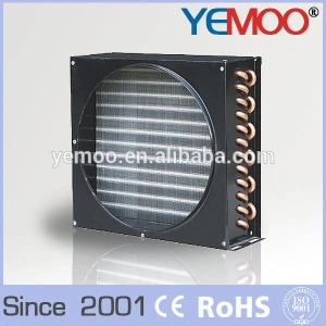 0.8kw YEMOO small air cooled heat exchanger condenser for compressor unit
