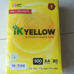 IK Yellow A4 paper