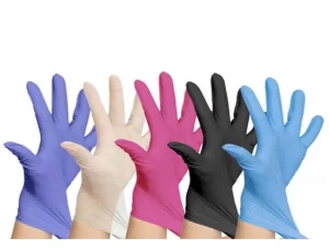 Multicolor Nitriles Gloves