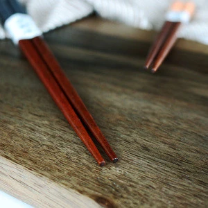 1 Pair Wooden Chopsticks High Quality Japanese Korean Tableware Natural Wood Chopstick for Sushi Noodle