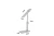 1 PCS Modern Gold Polished Shoe Riser Sandal Shoe Store Metal Shoe Display Stand Rack Stand Adjustable Height