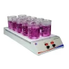 10 Points Magnetic Stirrer Hotplate HSHA-10D Laboratory multi-position magnetic stirrer for sale