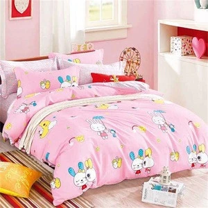 100% Cotton baby crib bedding wholesale cartoon bedding queen kids bedding set children duvet cover