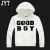 Import 100 cotton crewneck sweatshirt wholesale  New good boy casual hoodies black / red / white crew neck sweatshirts from China