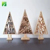 100% handmade creative home decoration wooden christmas tree pieces for craft