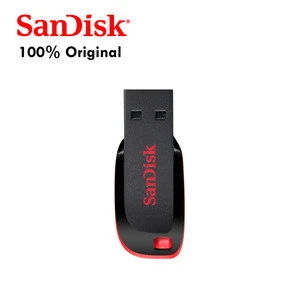 100% Original SanDisk Cruzer Blade SDCZ50 16GB USB Flash Drive