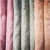 Import 100% Polyester PV Plush Stripe Rabbit Fur Faux  Mink Fur Cheap Jacquard Fabric from China