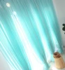 100% polyester wide width white curtain fabric voile fabric ready made sheer curtain