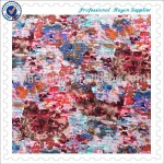 100 rayon fabric by the yard/meter viscose garment fabric challis fabric