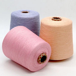 100% viscose Rayon color dyed yarn for knitting and weaving