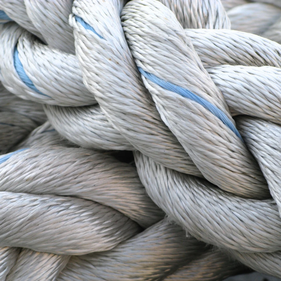 100mm nylon marine rope 8 strand hawser rope