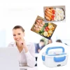 110V/12V Portable Food Warmer Food Heater with Removable Stainless Steel Container Electric Lunch Box for Car and Home
