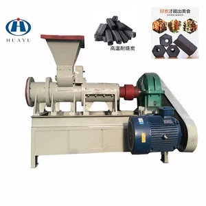 11kw 1-2t/h small charcoal briquette extruder making machines