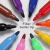 12 Assorted Colors with Low-Odor Ink Bulk Pack of 52 Whiteboard Dry Erase Markers