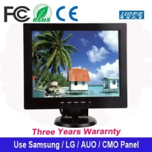 12" Inch LCD CCTV Monitor for Security Camera
