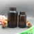 Import 120cc 250cc medical capsule container, capsule pill glass bottle with gold cap from China